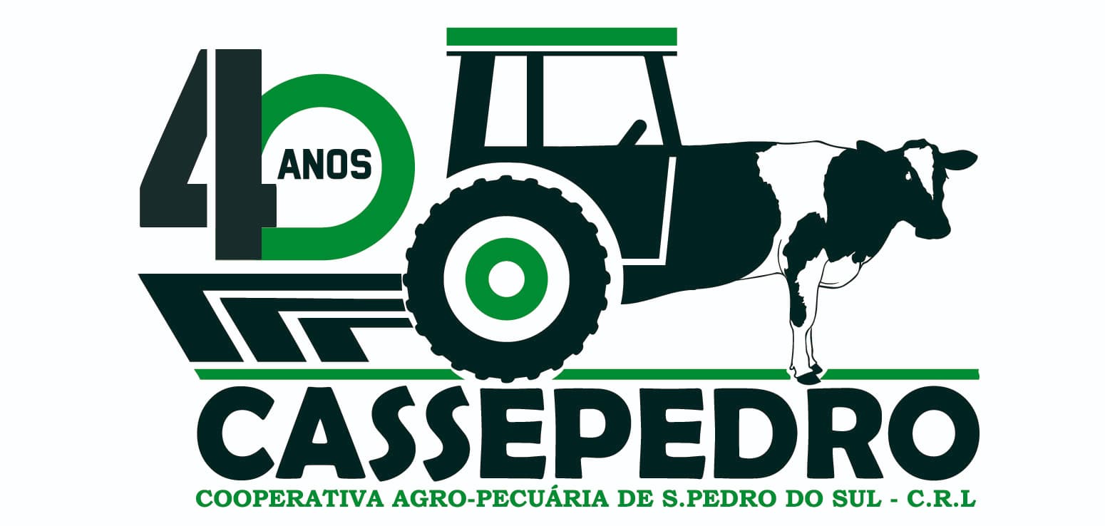 logotipo da Cassepedro - Cooperativa Agro-pecuária de São Pedro do Sul